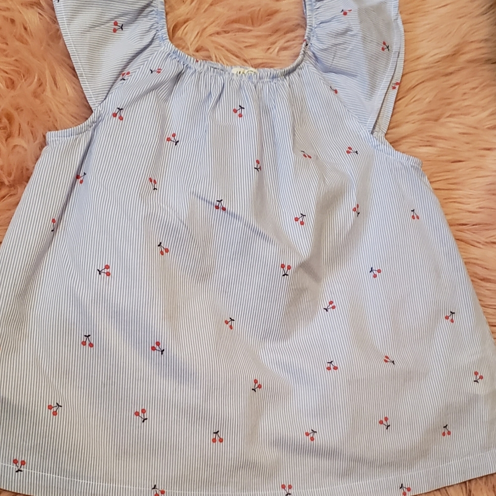 H & M Girl's Pinned Strip Top